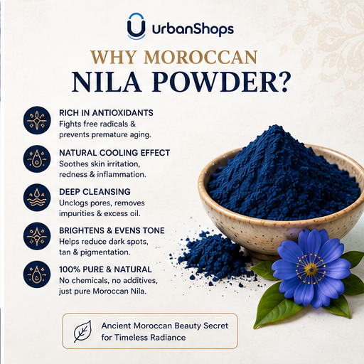 Moroccan Nila Powder ( Hand Crafted )| Tan Removal & Natural Glow