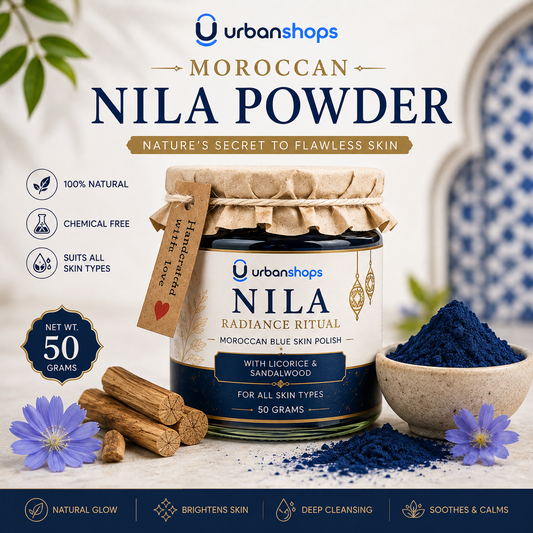 Moroccan Nila Powder ( Hand Crafted )| Tan Removal & Natural Glow