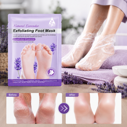Korean Foot Peel Mask for Dry & Cracked Feet (Pack of 3)