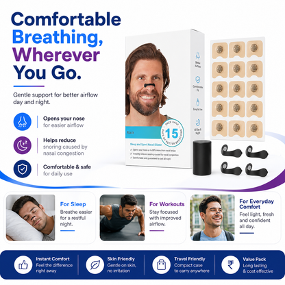 Anti-Snoring Nasal Clip Kit