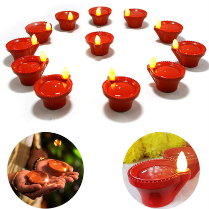 Smart Water Sensor Diya | Festive Decoration