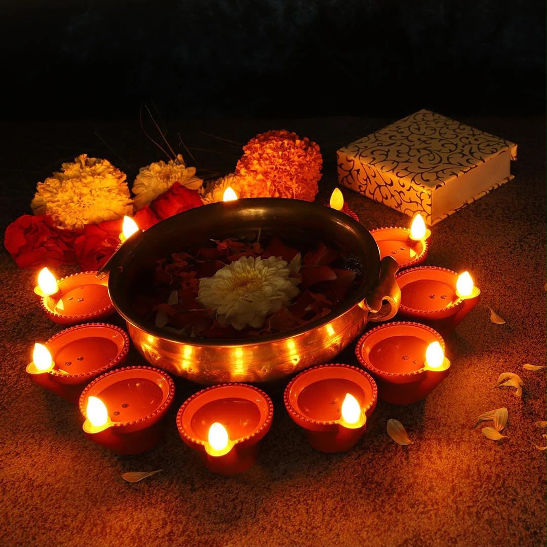 Smart Water Sensor Diya | Festive Decoration
